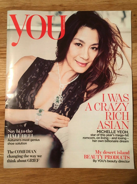 UK You Magazine SEPTEMBER 2018: MICHELLE YEOH COVER STORY