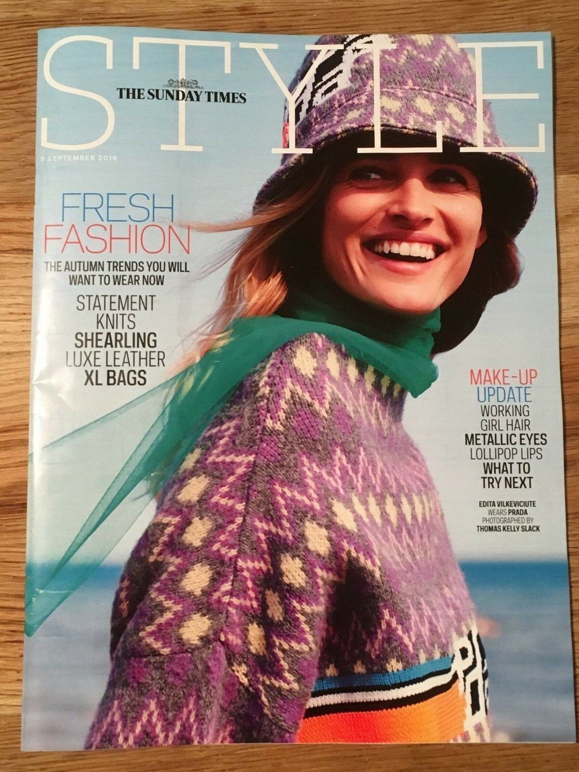 UK Style Magazine SEPTEMBER 2018: EDITA VILKEVICIUTE COVER STORY