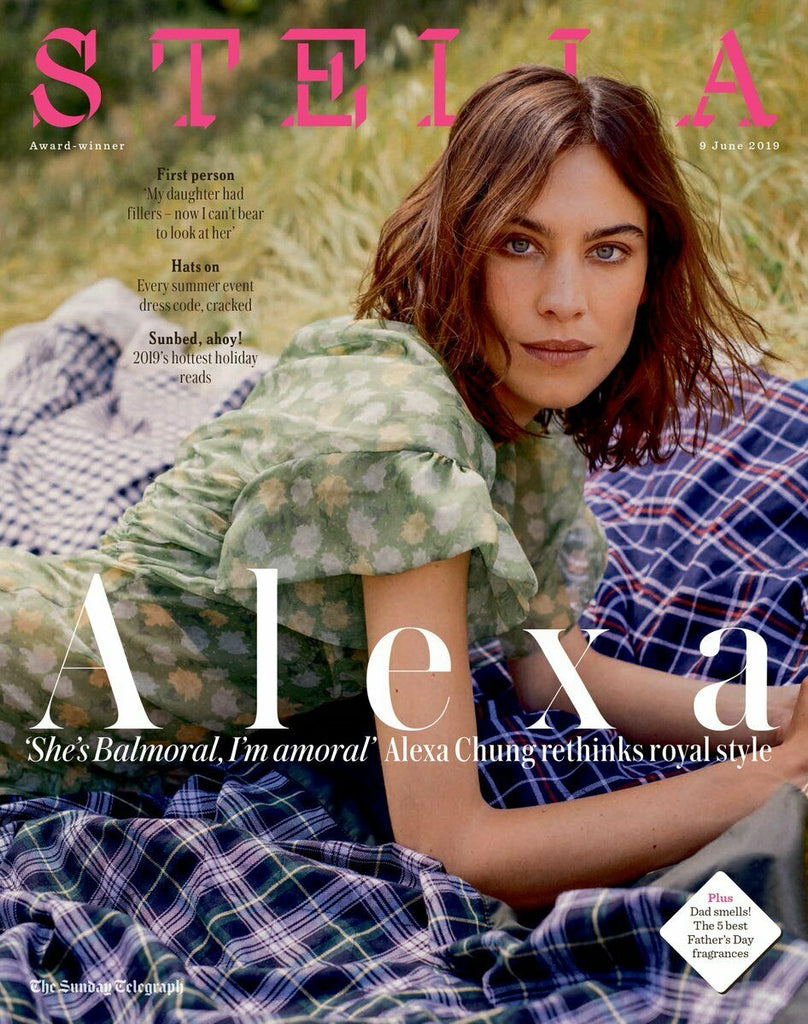 STELLA magazine 9th June 2019 Alexa Chung cover and interview