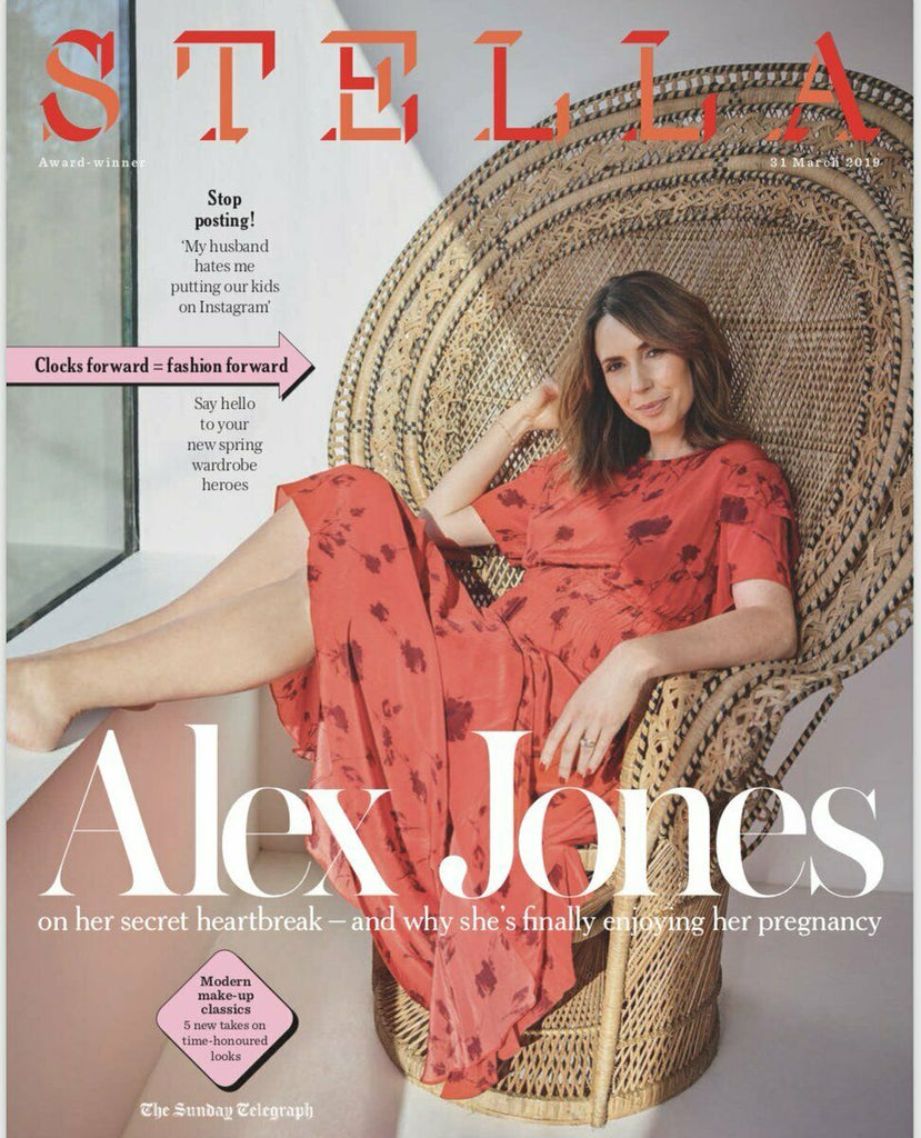 Stella magazine - Alex Jones (‘The One Show’) Cover & Interview (31 March 2019)