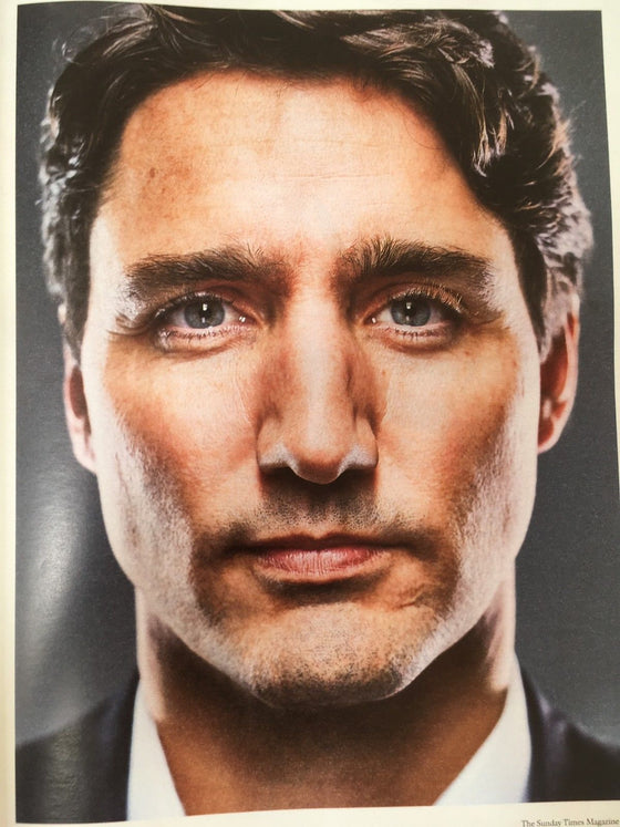 UK Sunday Times Magazine MARCH 2018: JUSTIN TRADEAU Prime Minister of Canada