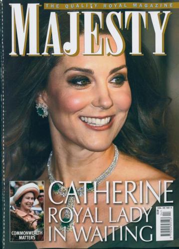 Majesty Magazine October 2021: KATE MIDDLETON COVER FEATURE