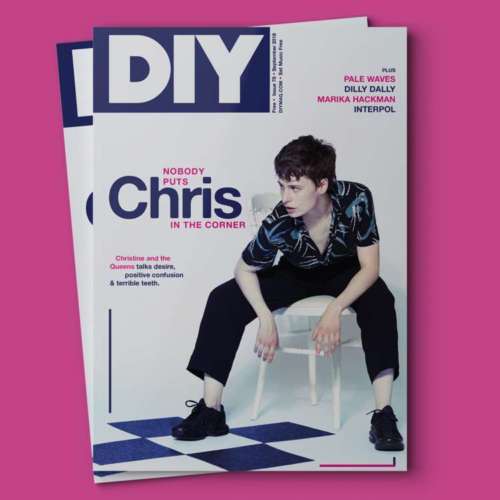 DIY Magazine SEPT 2018: Christine and the Queens Heloise Letissier COVER STORY
