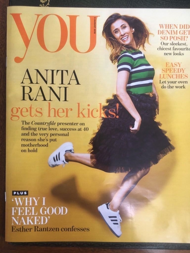 UK YOU Magazine 08/2018 ANITA RANI Ruby Stewart SISTERHOOD BAND Alyssa Bonagura