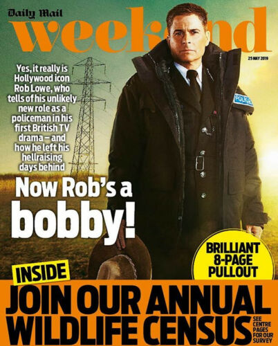 UK Weekend Magazine May 2019 ROB LOWE Susan Boyle PROFESSOR BRIAN COX Bill Oddie