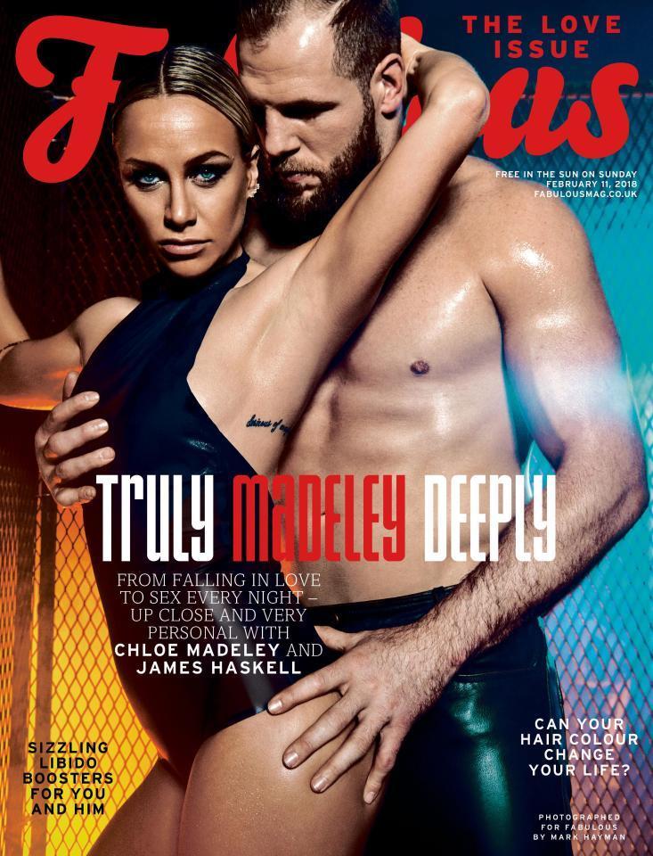 Fabulous Magazine February 2018 JAMES HASKELL & CHLOE MADELEY COVER STORY
