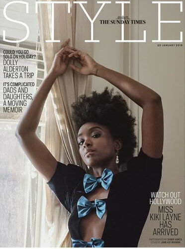 UK STYLE Magazine January 2019: KIKI LAYNE PHOTO COVER STORY