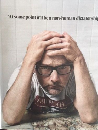 UK OBSERVER MAGAZINE - 25 FEBRUARY 2018 MOBY KRISTIN SCOTT THOMAS KAREN DOBRES