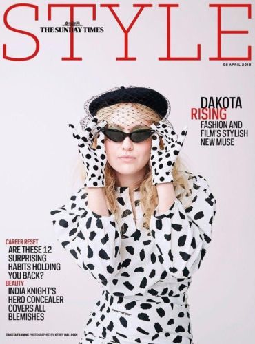UK Style Magazine April 8 2018: DAKOTA FANNING COVER STORY INTERVIEW