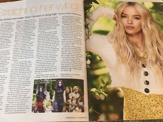 S EXPRESS Magazine 10/2019 DOVE CAMERON Denise Pearson ABBEY CLANCY Melvyn Hayes
