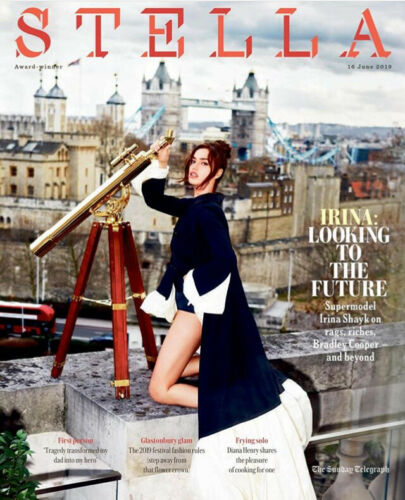 STELLA magazine 16 June 2019 - IRINA SHAYK PHOTO COVER INTERVIEW