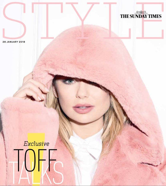 Georgia Toffolo UK PHOTO COVER INTERVIEW STYLE Magazine January 2018