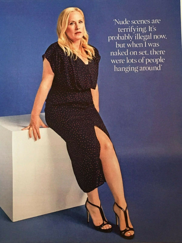 UK Times Magazine June 2019: PATRICIA ARQUETTE PHOTO INTERVIEW Diego Maradona