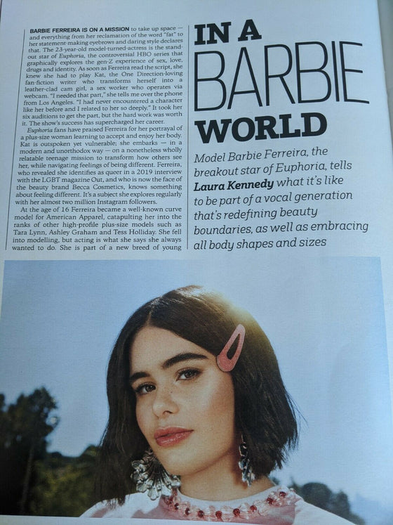 UK Style Magazine May 2020: BARBIE FERREIRA interview EUPHORIA