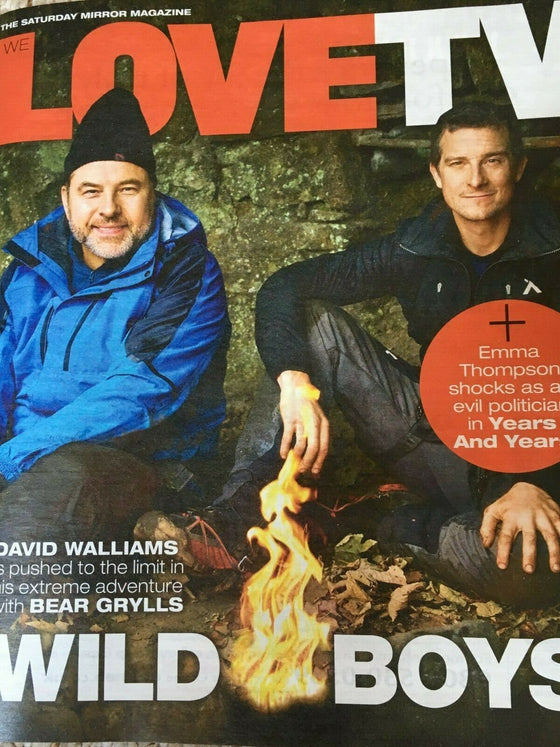Love TV Magazine May 2019: DAVID WALLIAMS Dr Xand van Tulleken BEAR GRYLLS