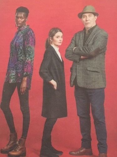 UK OBSERVER MAR 2018: CIARAN HINDS Bertie Carvel KYLIE MINOGUE John McCrea