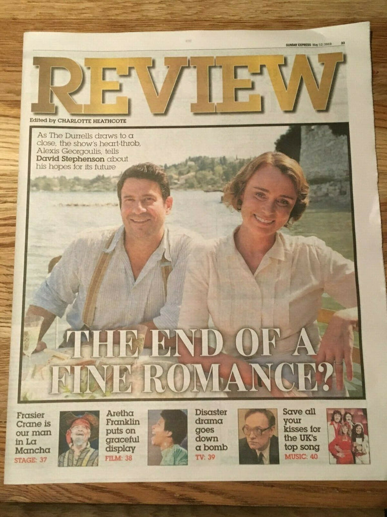 The Durrells KEELEY HAWES Alexis Georgoulis PHOTO COVER INTERVIEW May 2019