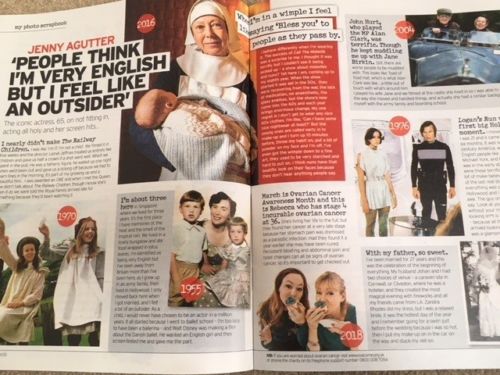 UK Notebook Magazine February 2018 JENNY AGUTTER Suranne Jones MICHAEL YORK