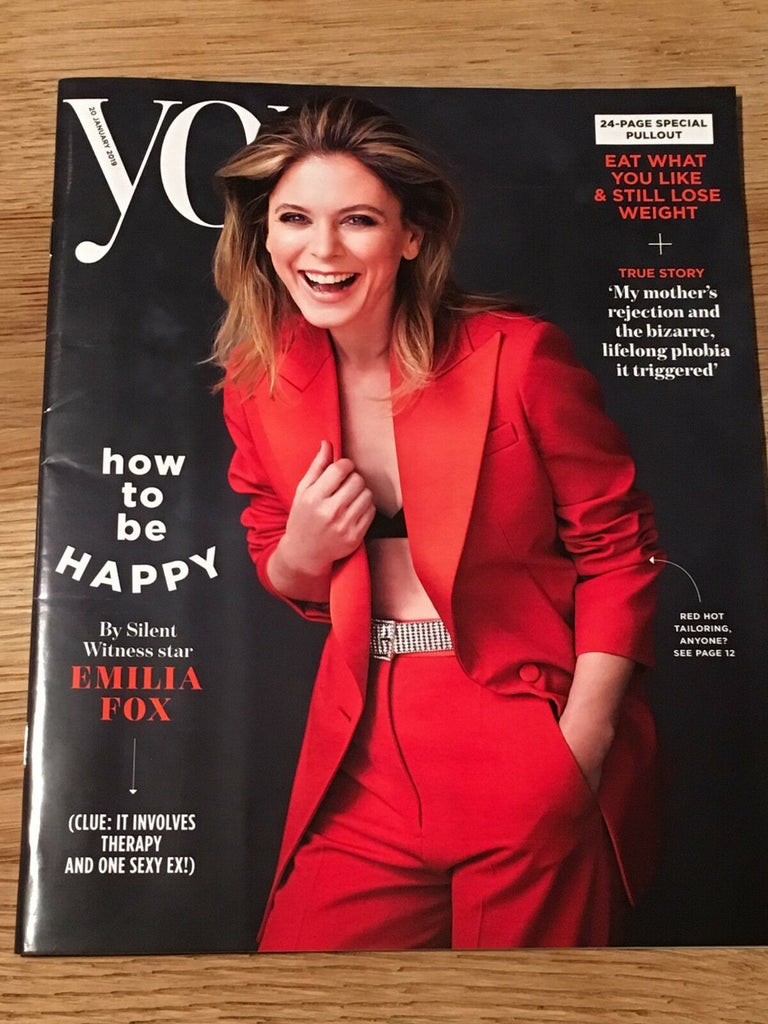 UK YOU Magazine January 2019: EMILIA FOX Mandy Smith BILL WYMAN Joyce Williams