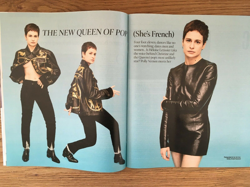 UK TIMES Mag 3/2019: CHRISTINE AND THE QUEENS Héloïse Letissier TAYLOR SCHILLING