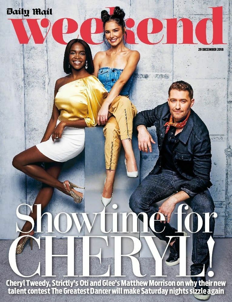UK Weekend Magazine DEC 2018: MATTHEW MORRISON Cheryl Tweedy JAMES NORTON