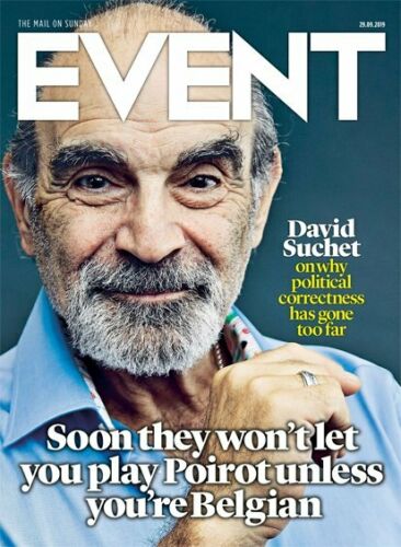 UK EVENT Magazine Sept 2019: DAVID SUCHET Michael Hutchence JASON HUGHES INXS