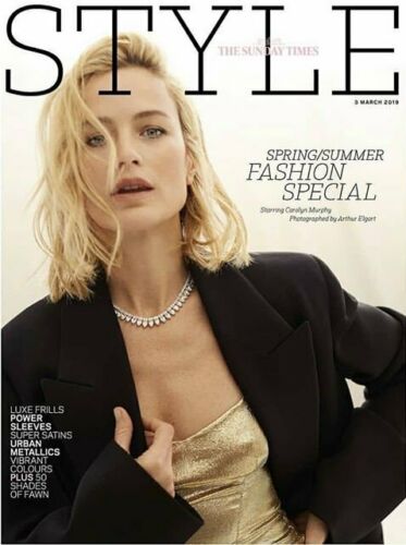 UK STYLE Magazine MARCH 2019: CAROLYN MURPHY COVER FEATURE