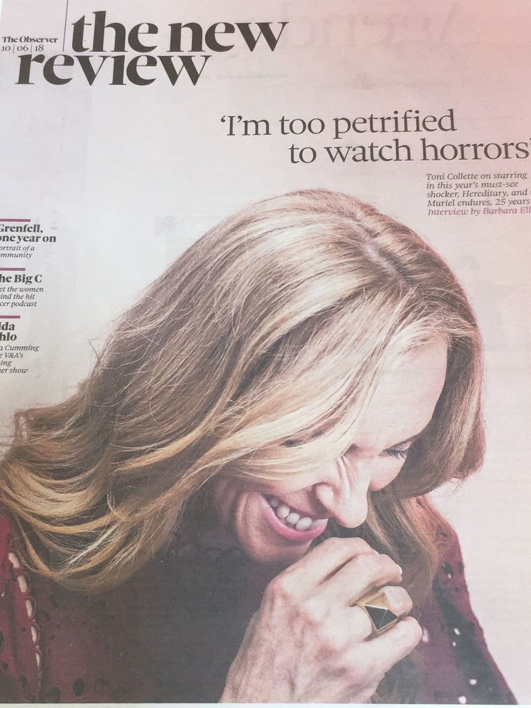 UK New Review June 2018: HEREDITARY Toni Collette COVER STORY ## JOHNNY MARR