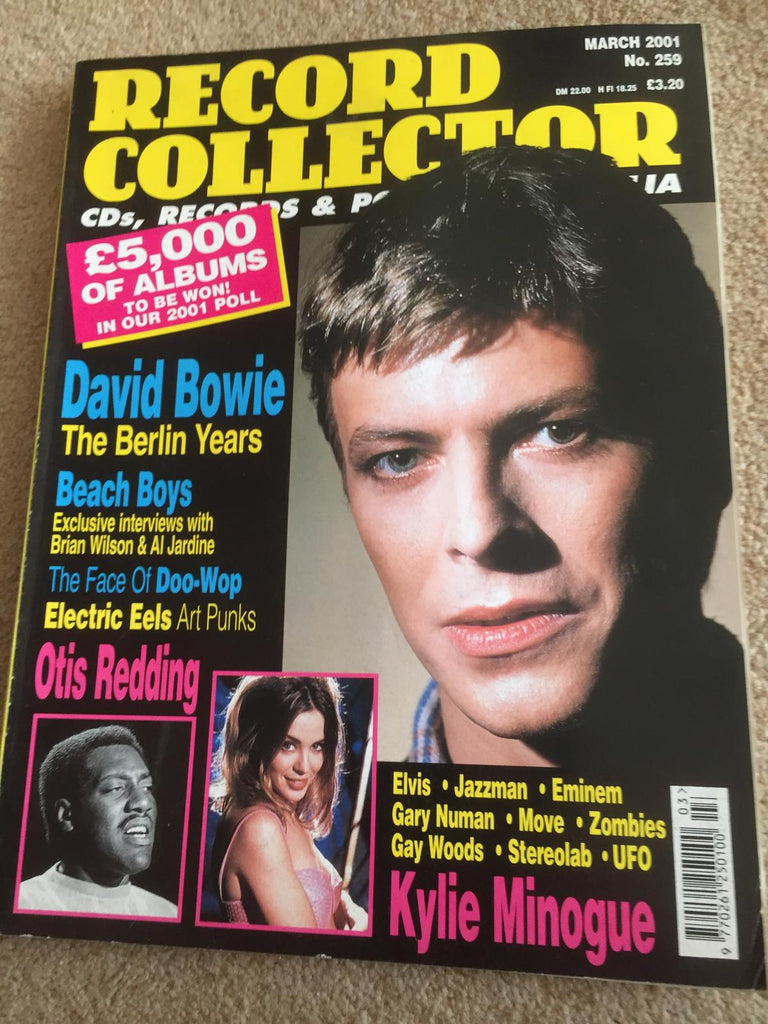 Record Collector Magazine March 2001, No. 259 David Bowie Otis Redding Kylie Minogue