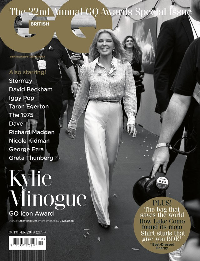 British GQ Magazine October 2019: KYLIE MINOGUE Limited Edition Cover