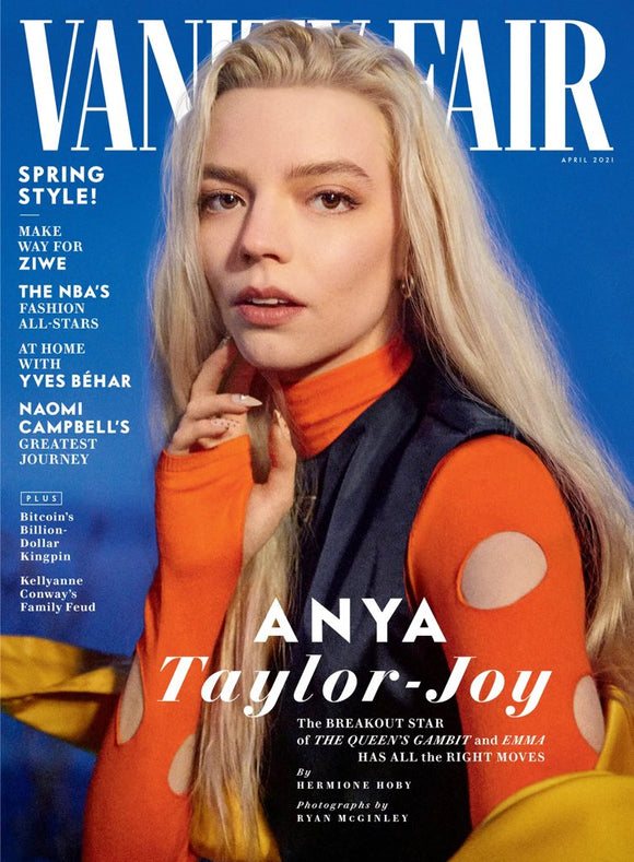 Vanity Fair Magazine April 2021 Anya Taylor-Joy
