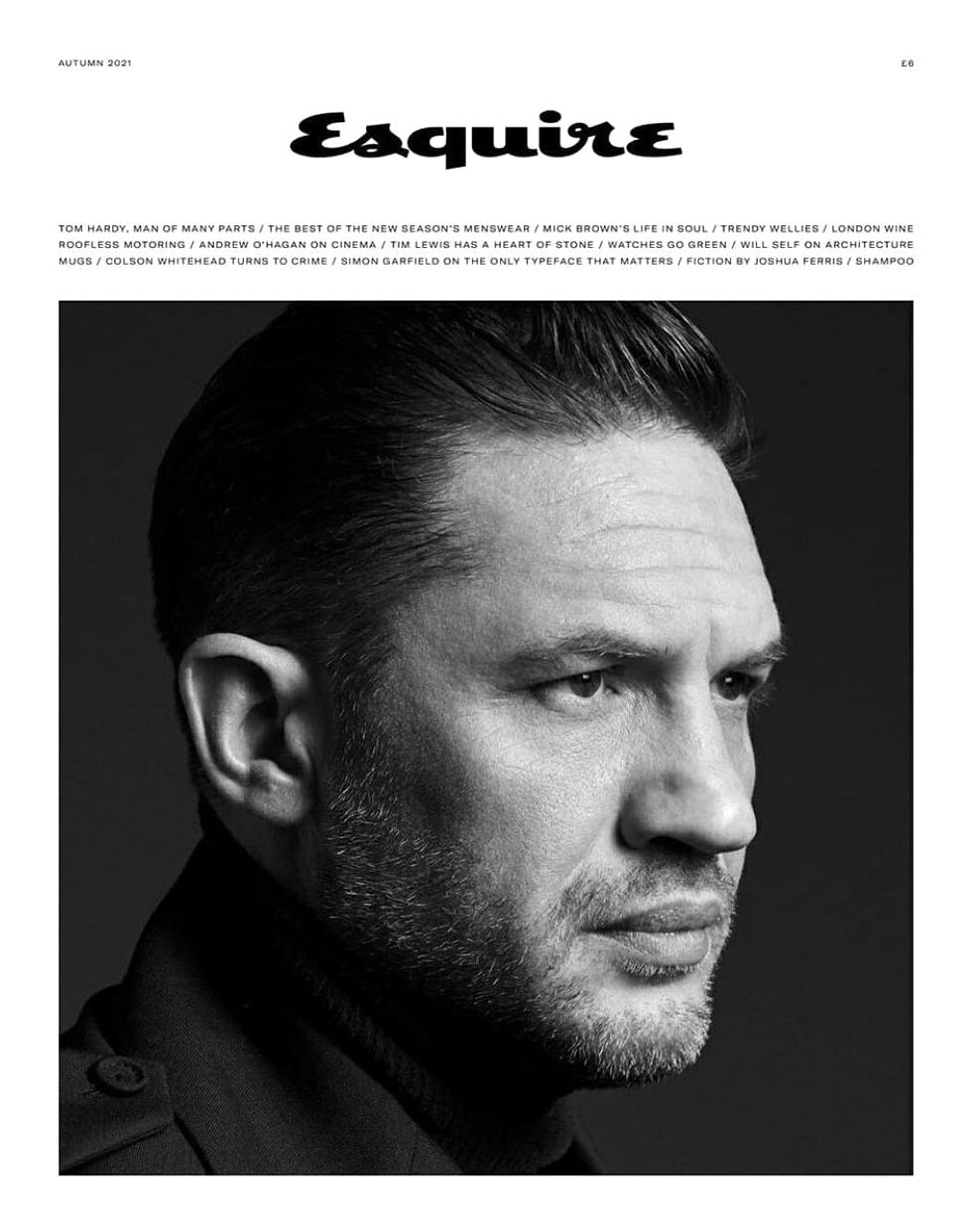 Tom Hardy for Esquire UK - Autumn 2021