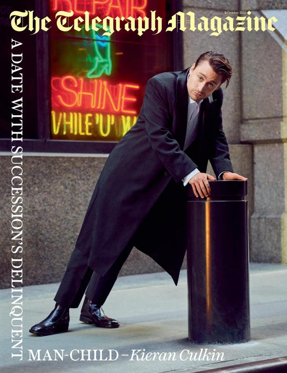 TELEGRAPH MAGAZINE - October 2021 Kieran Culkin Succession  cover