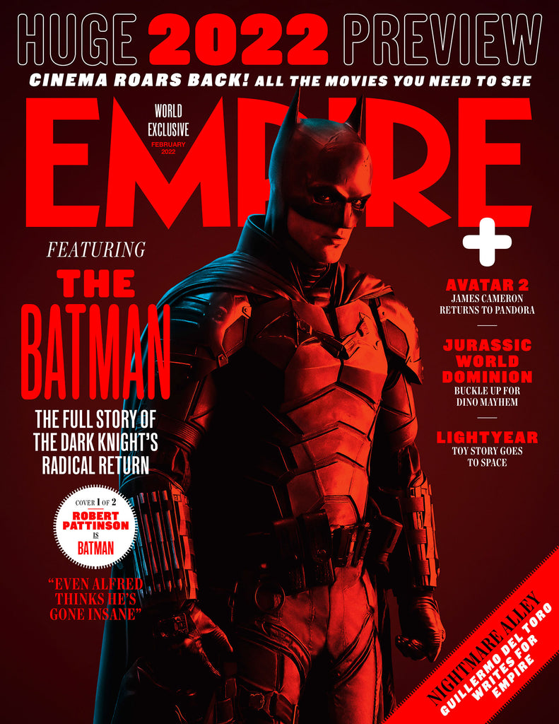 Magazine Bat Man UK Empire Magazine February 2022: THE BATMAN WORLD EXCLUSIVE Robert Pa ...