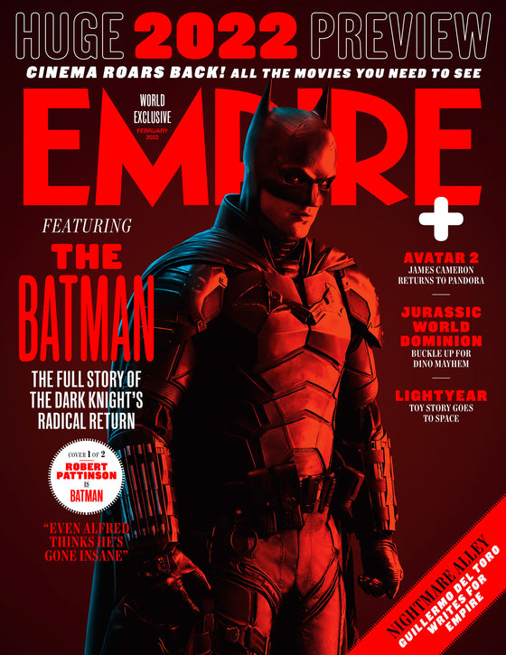 UK Empire Magazine February 2022: THE BATMAN WORLD EXCLUSIVE Robert Pattinson