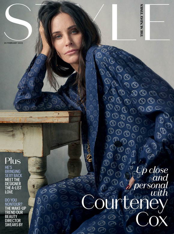 UK STYLE Magazine Feb 2022: Courteney Cox