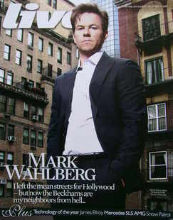 Live magazine - Mark Wahlberg cover (27 December 2009)