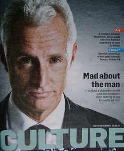Culture magazine - John Slattery cover (29 August 2010)