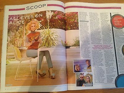 ALISON GOLDFRAPP interview ALICE EVE UK 1 DAY ISSUE 2013 FREJA BEHA ERICHSEN