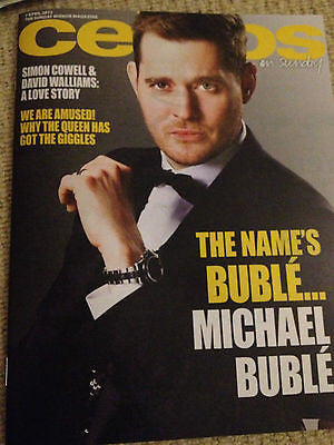 UK CELEBS Magazine MICHAEL BUBLE Maurice Gibb LULU Jessie Ware GEORGIA MAY FOOTE