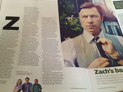 New FT Magazine March 2013 ZACH BRAFF DOMINIC WEST GEORGE PARKER