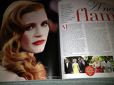 NEW S MAGAZINE = JESSICA CHASTAIN DAMIAN LEWIS DON MCLEAN TRACY ANN OBERMAN