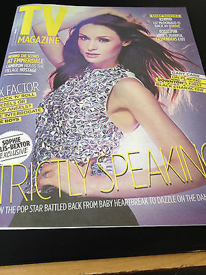 NEW TV MAG SOPHIE ELLIS BEXTOR GREG DAVIES GARY CARR NICHOLAS MCDONALD EMMERDALE