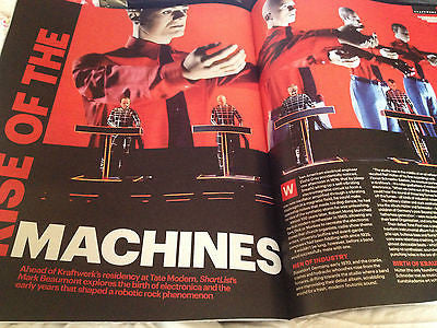 UK Shortlist Magazine January 2013 Kraftwerk feature.