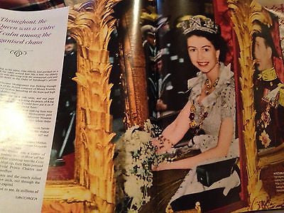 QUEEN ELIZABETH II CORONATION 60 YEARS ON DAILY MAIL SOUVENIR PICTURE MAGAZINE