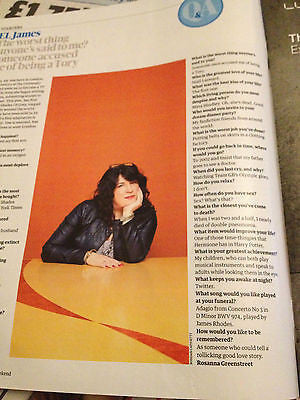 Guardian Weekend Magazine 29 Dec 2012 MARIE OSMOND EL JAMES 50 SHADES OF GREY