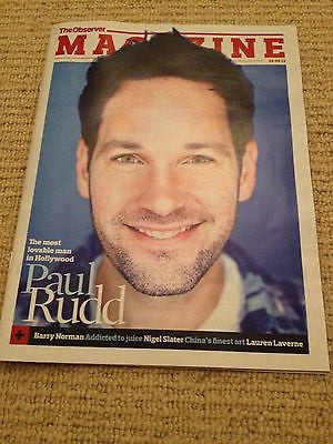 PAUL RUDD interview ANCHORMAN 2 UK 1 DAY ISSUE BRAND NEW DAPHNE GUINNESS
