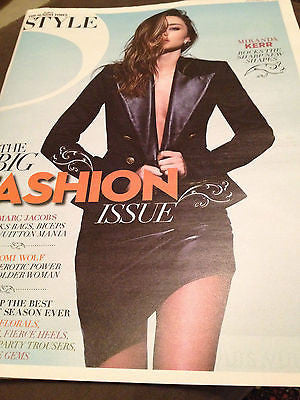 New Style Magazine Miranda Kerr Victoria's Secrets model Marc Jacobs Naomi Wolf