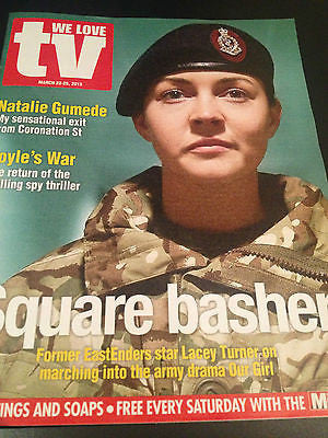 NEW We Love TV Mag LACEY TURNER DOON MACKICHAN TRACY SPIRIDAKOS NATALIE GUMEDE