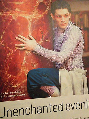 NEW UK MAGAZINE MAY 2013 COLIN MORGAN MERLIN STAR IN THE TEMPEST